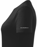 Dámské triko s bílým motivem Vítaný host v Plzeňském kraji